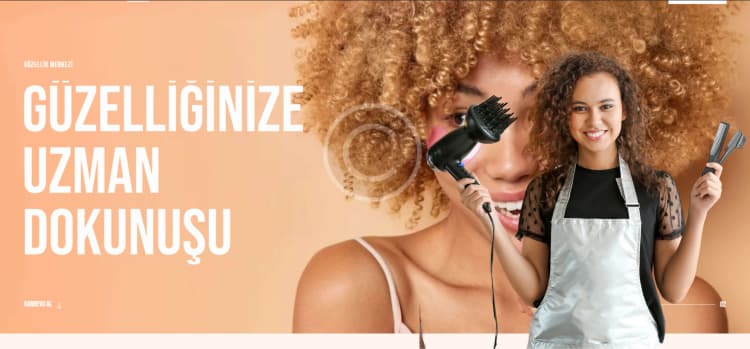 Güzellik Merkezi Web Sitesi