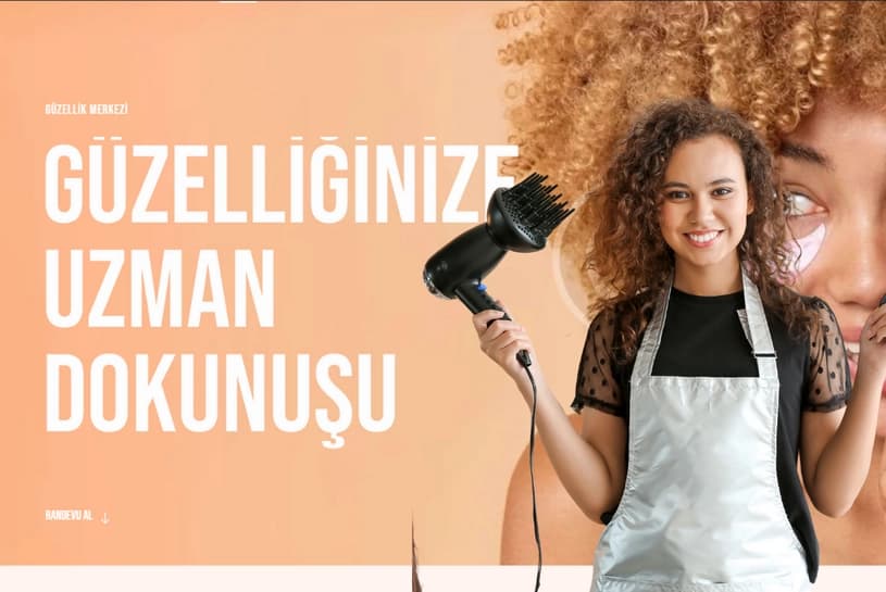 Güzellik Merkezi Web Sitesi